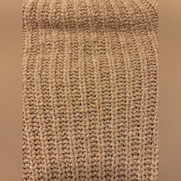 Rachel Zoe Oversized Mock Neck Chunky Knit Sweater - Picture 11 of 13